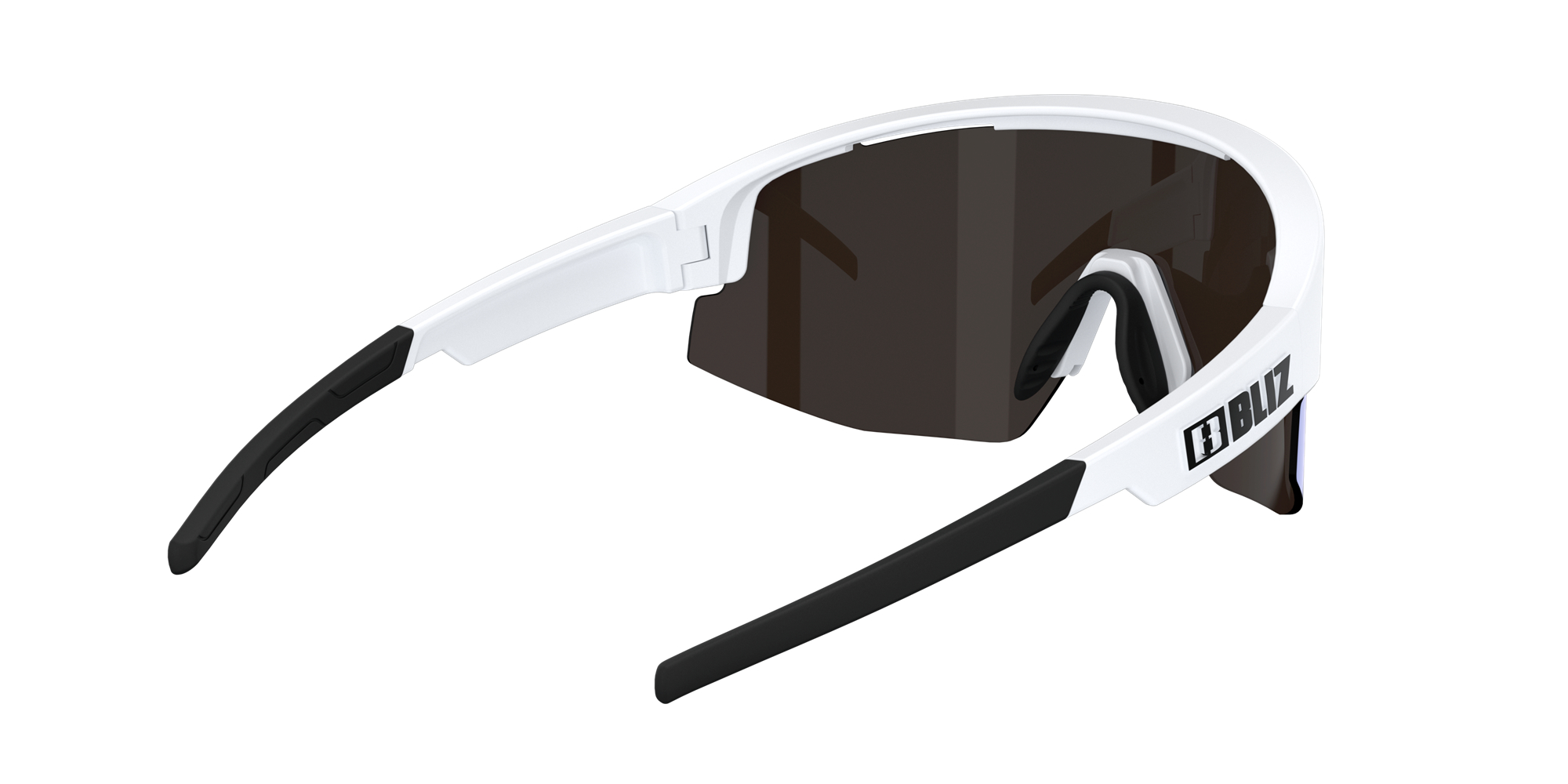 Bliz Matrix Sunglasses White / Brown Blue | HDBA10874