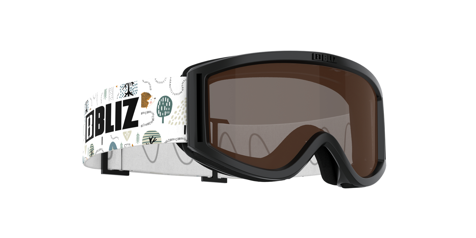 Bliz Pixie Ski Goggles Black / Brown | AMTQ35870