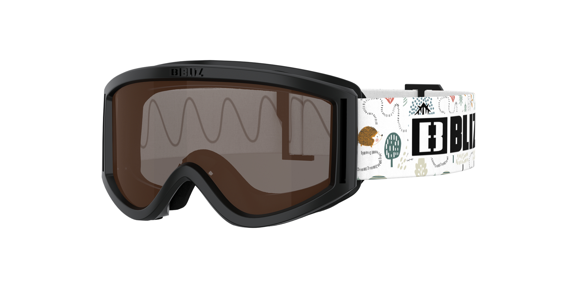 Bliz Pixie Ski Goggles Black / Brown | AMTQ35870