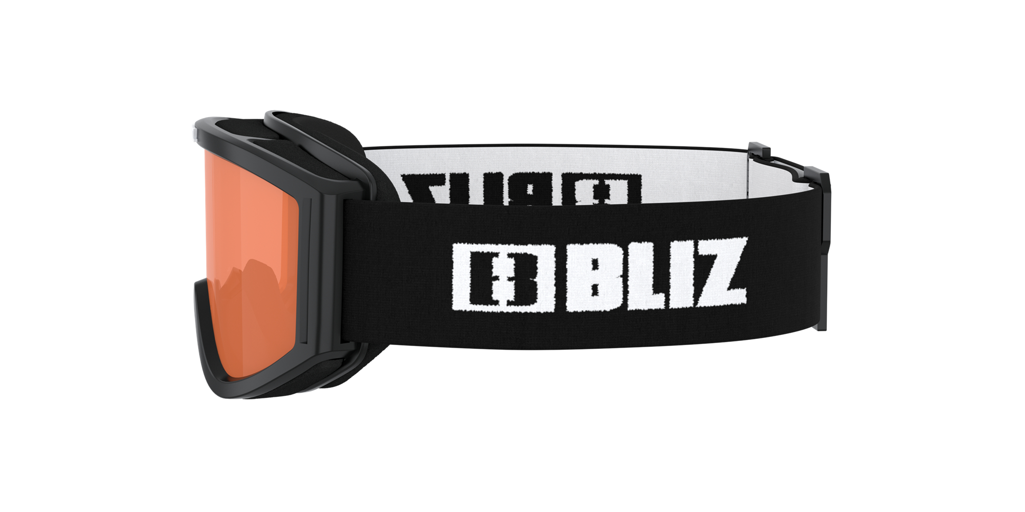 Bliz Pixie Ski Goggles Matte Black With White Logo / Orange | JVSG13768