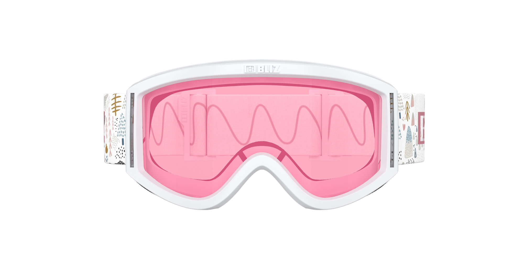 Bliz Pixie Ski Goggles White / Pink | TIBV02679