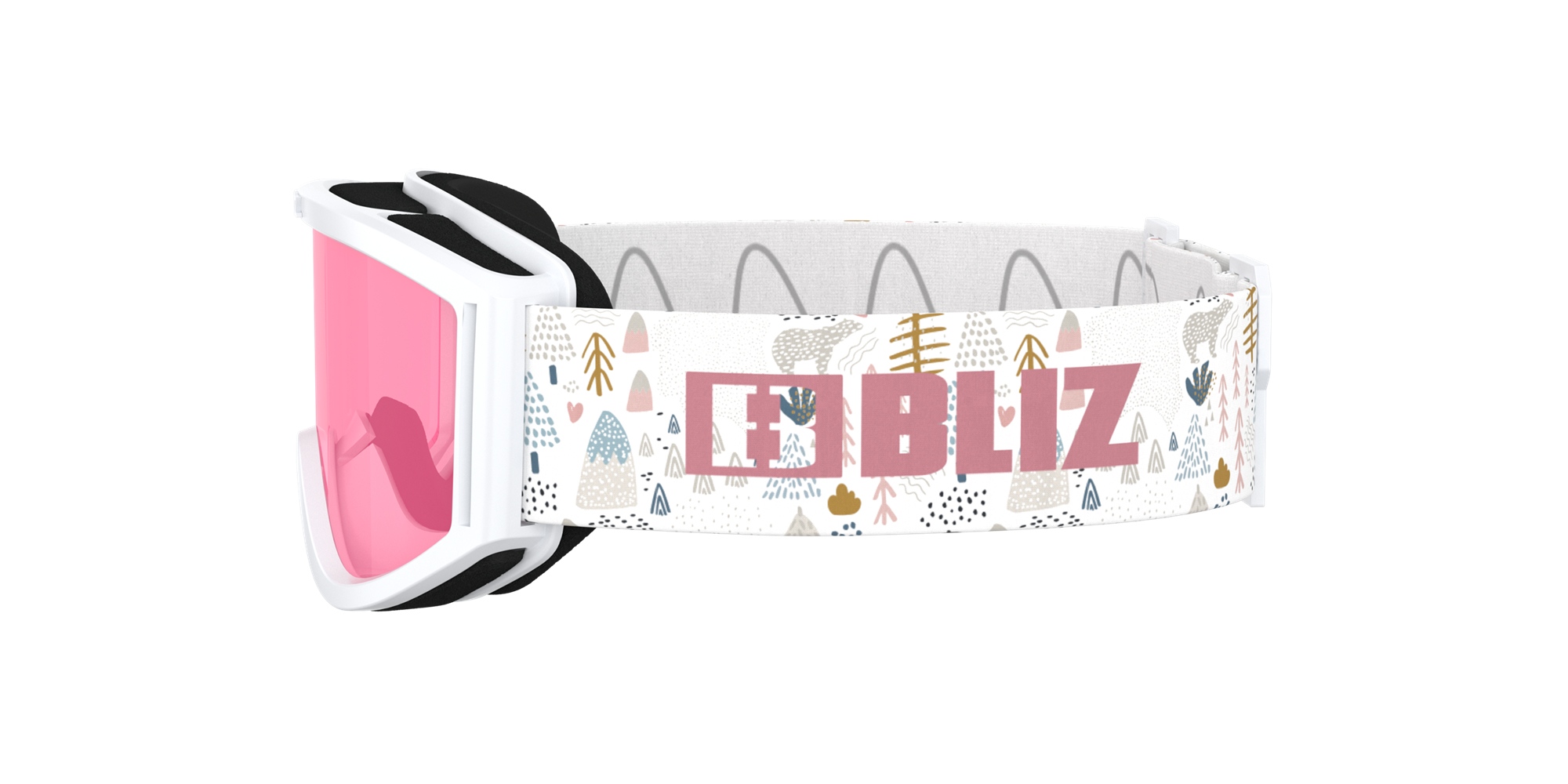 Bliz Pixie Ski Goggles White / Pink | TIBV02679