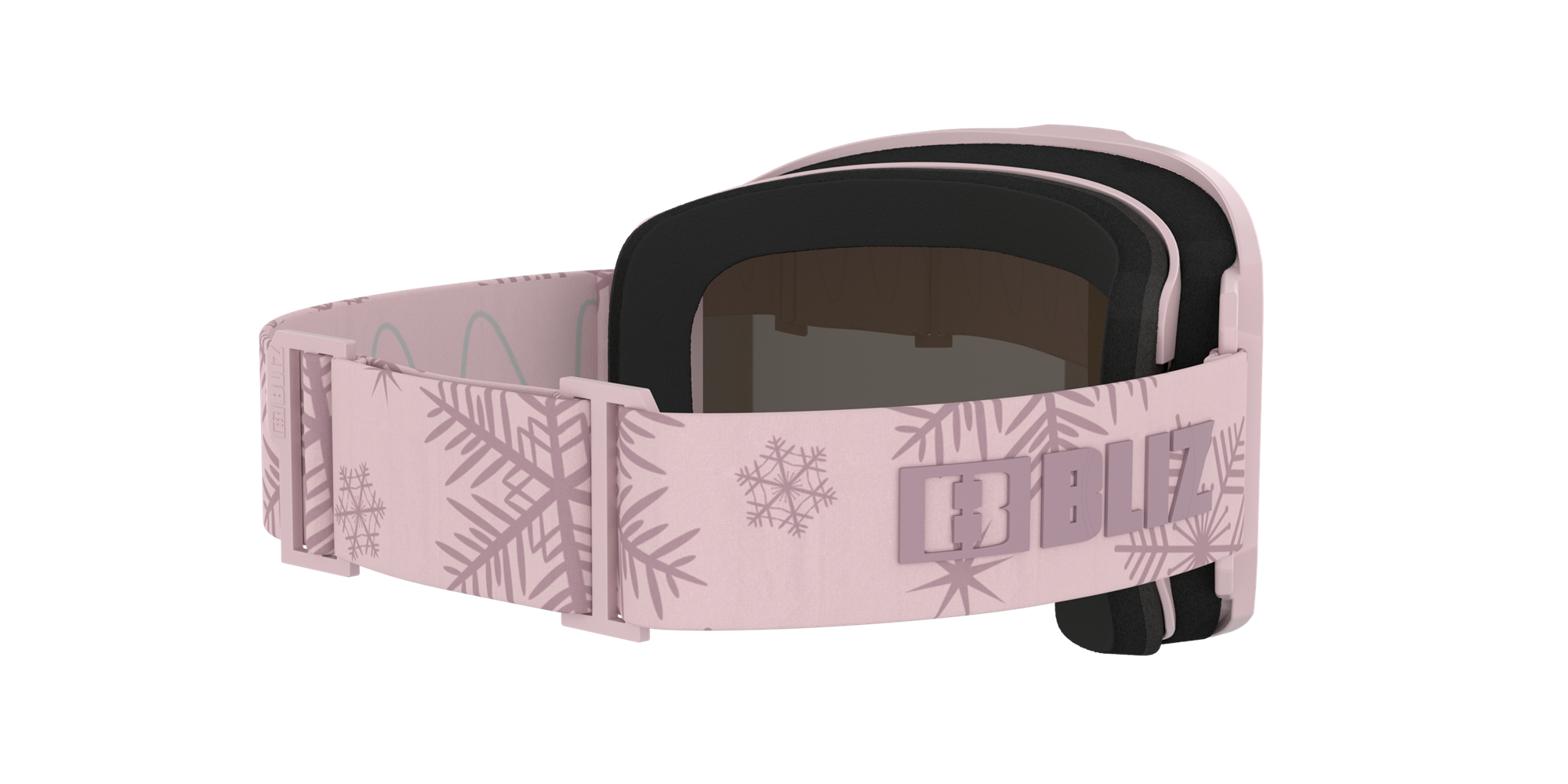 Bliz Rave Jr Ski Goggles Matte Pink With Dark Pink Logo / Brown Pink | PYDW23894