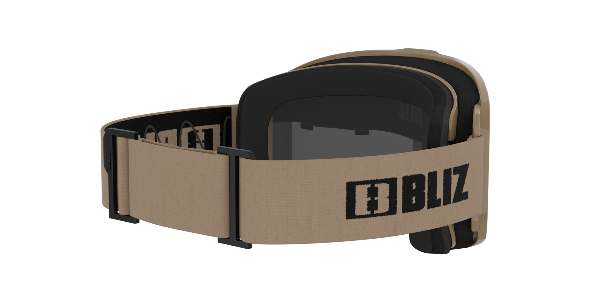 Bliz Rave Ski Goggles Camo Green - Black Logo / Smoke/Silver Mirror | BKGT61450