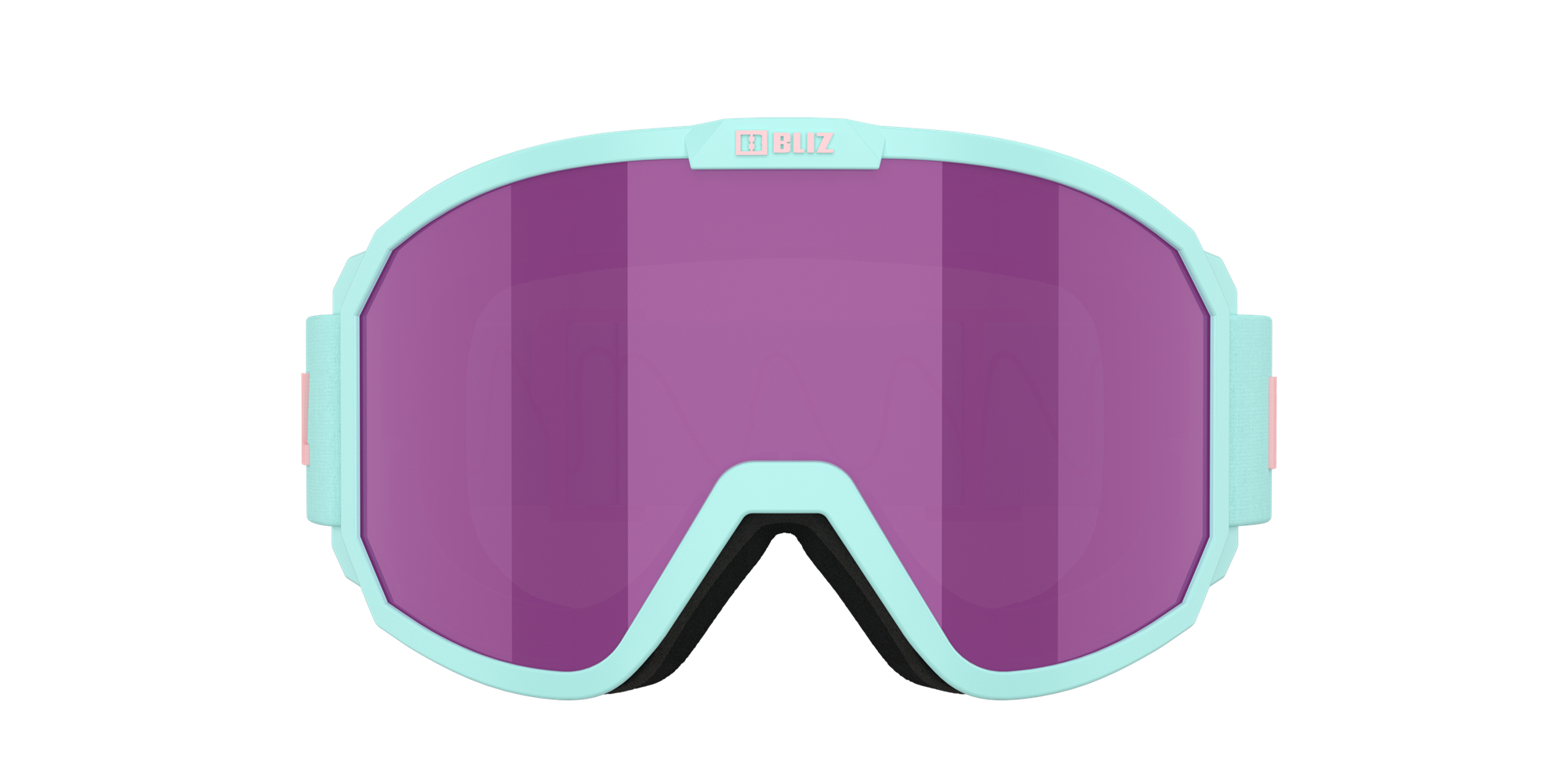 Bliz Rave Ski Goggles Mint - Pink Logo / Brown Pink | YROA92358