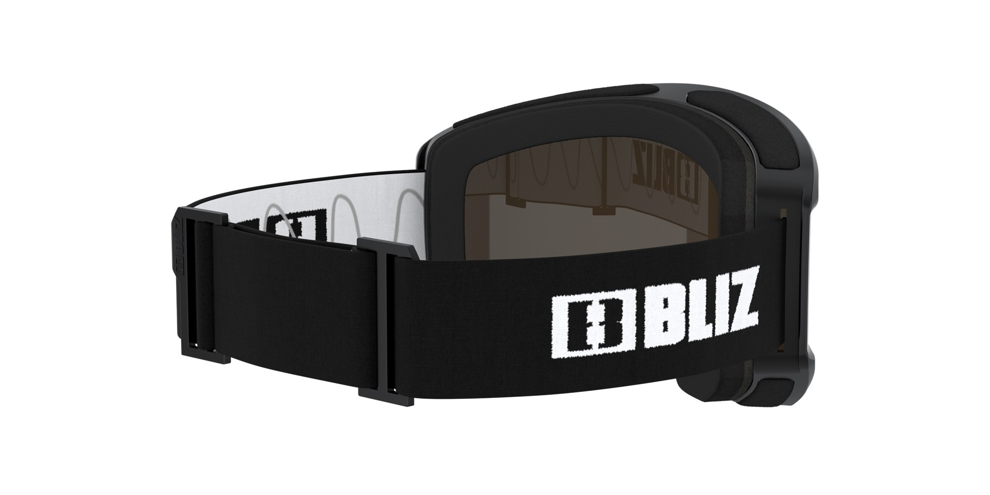 Bliz Spark Ski Goggles Black / Brown & Red | GTSV71642