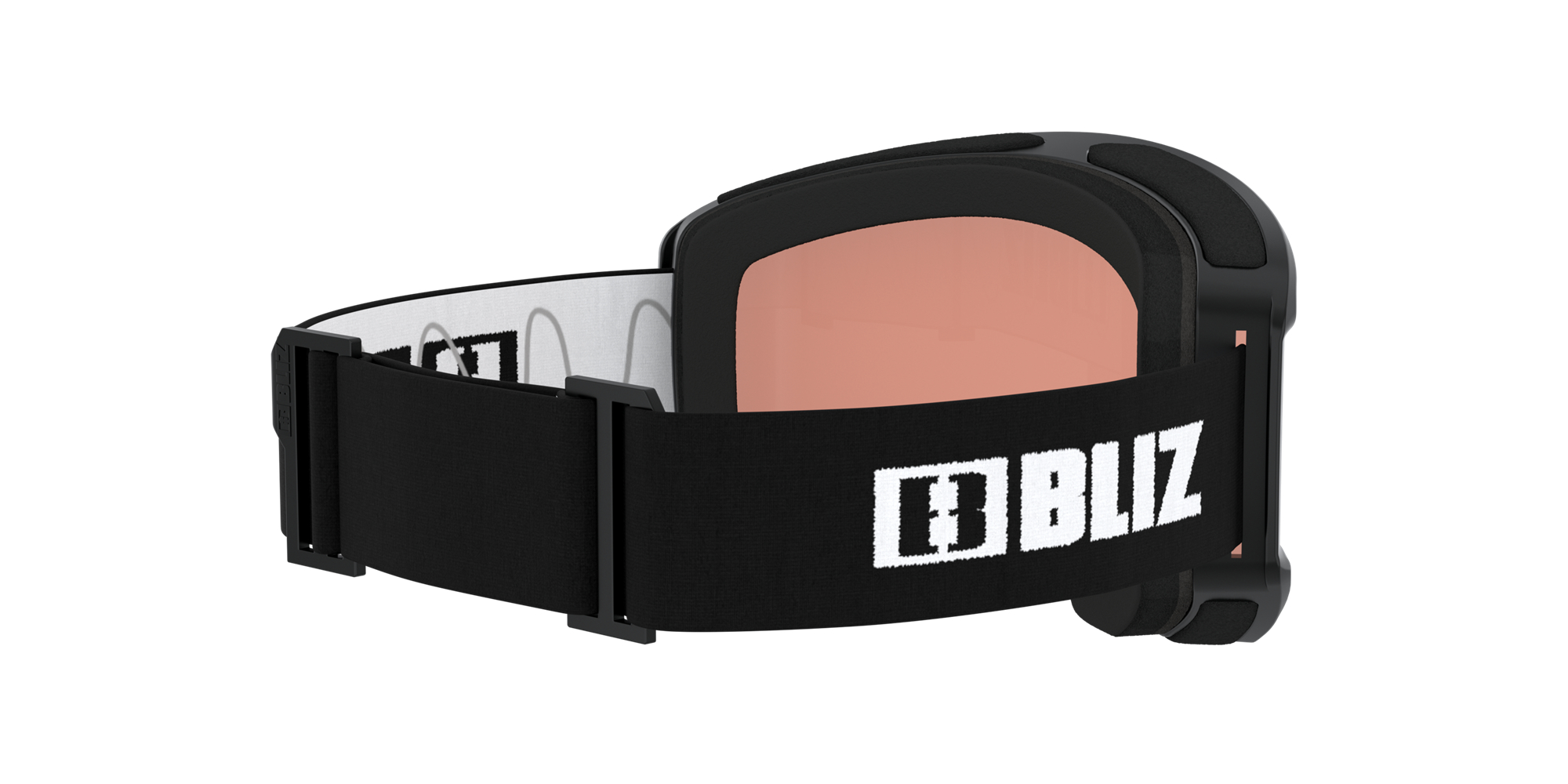 Bliz Spark Ski Goggles Black / Orange | BOZR27869