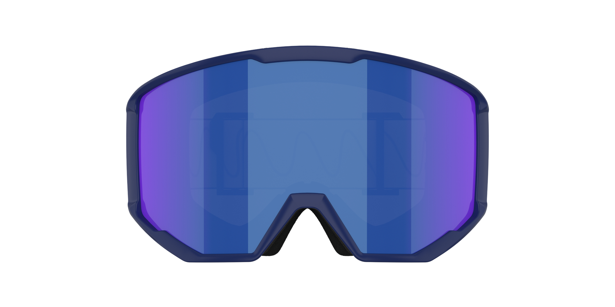 Bliz Spark Ski Goggles Dark Blue / Brown Blue | UMYQ13458