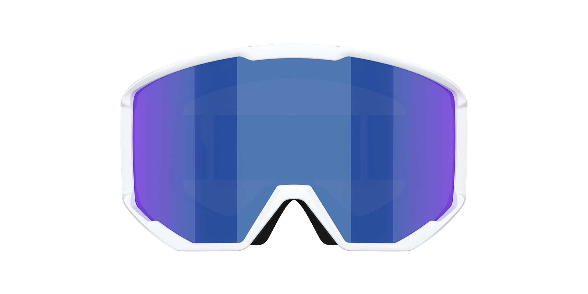 Bliz Spark Ski Goggles White / Smoke/Blue | XIVC03654