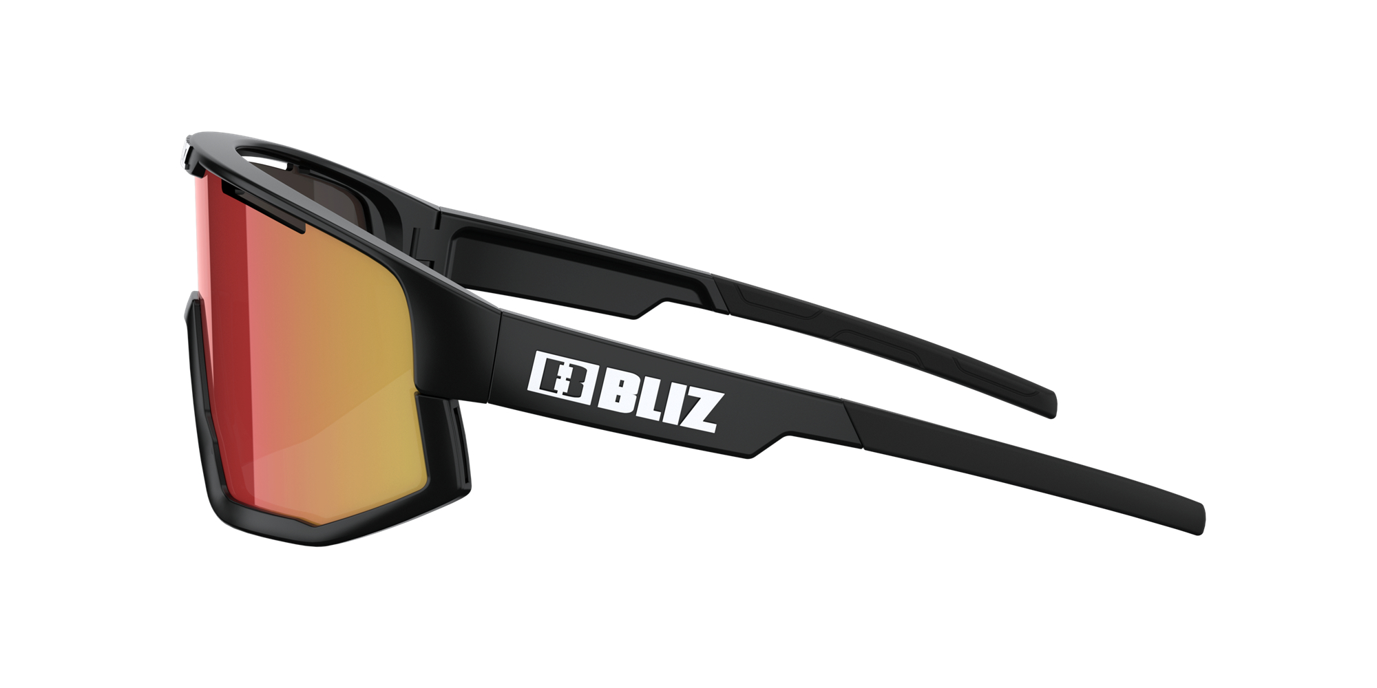 Bliz Vision Sunglasses Black / Brown Red | VRWC17652