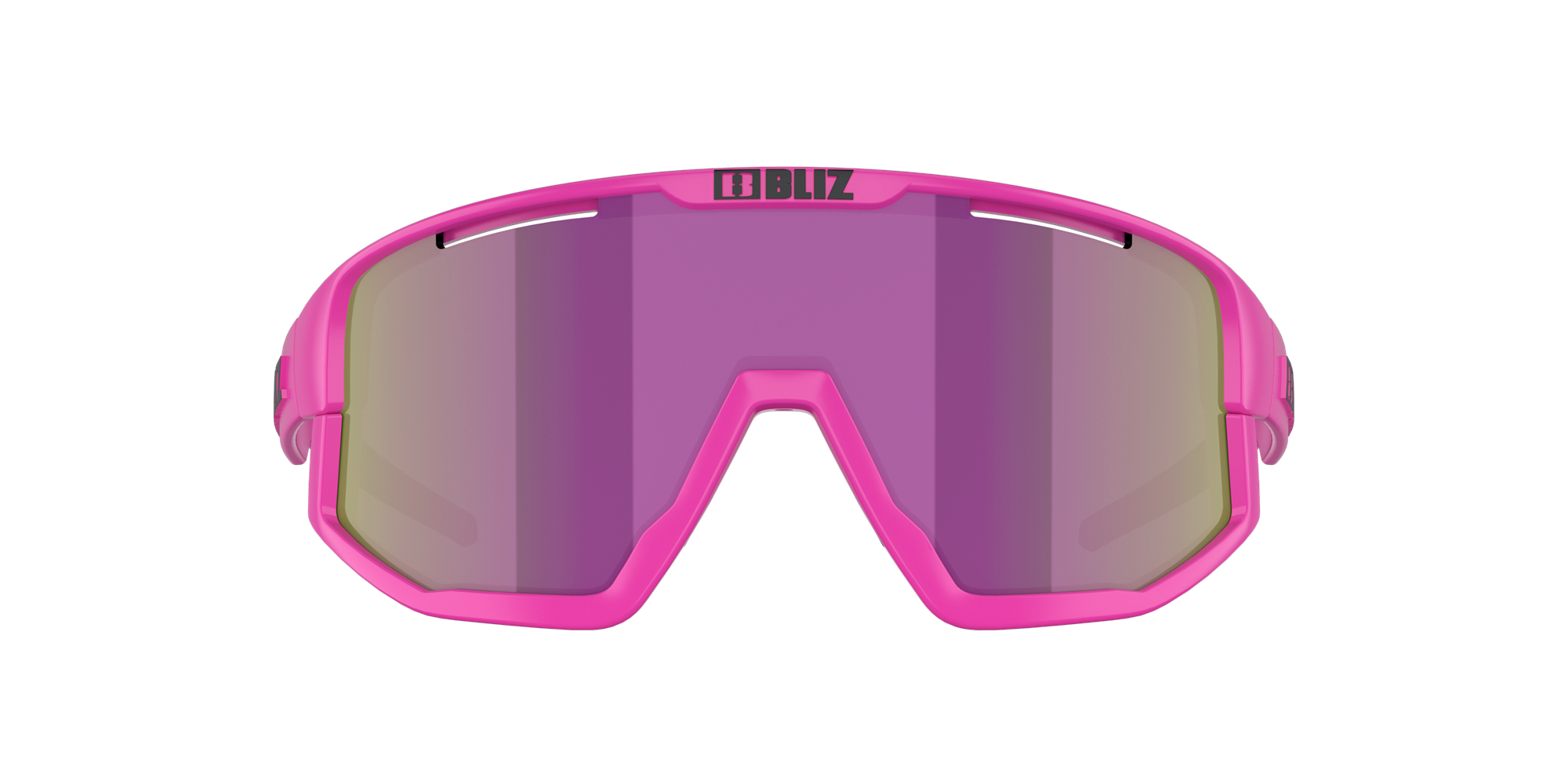 Bliz Vision Sunglasses Neon Rose / Brown Purple | GDUH26549