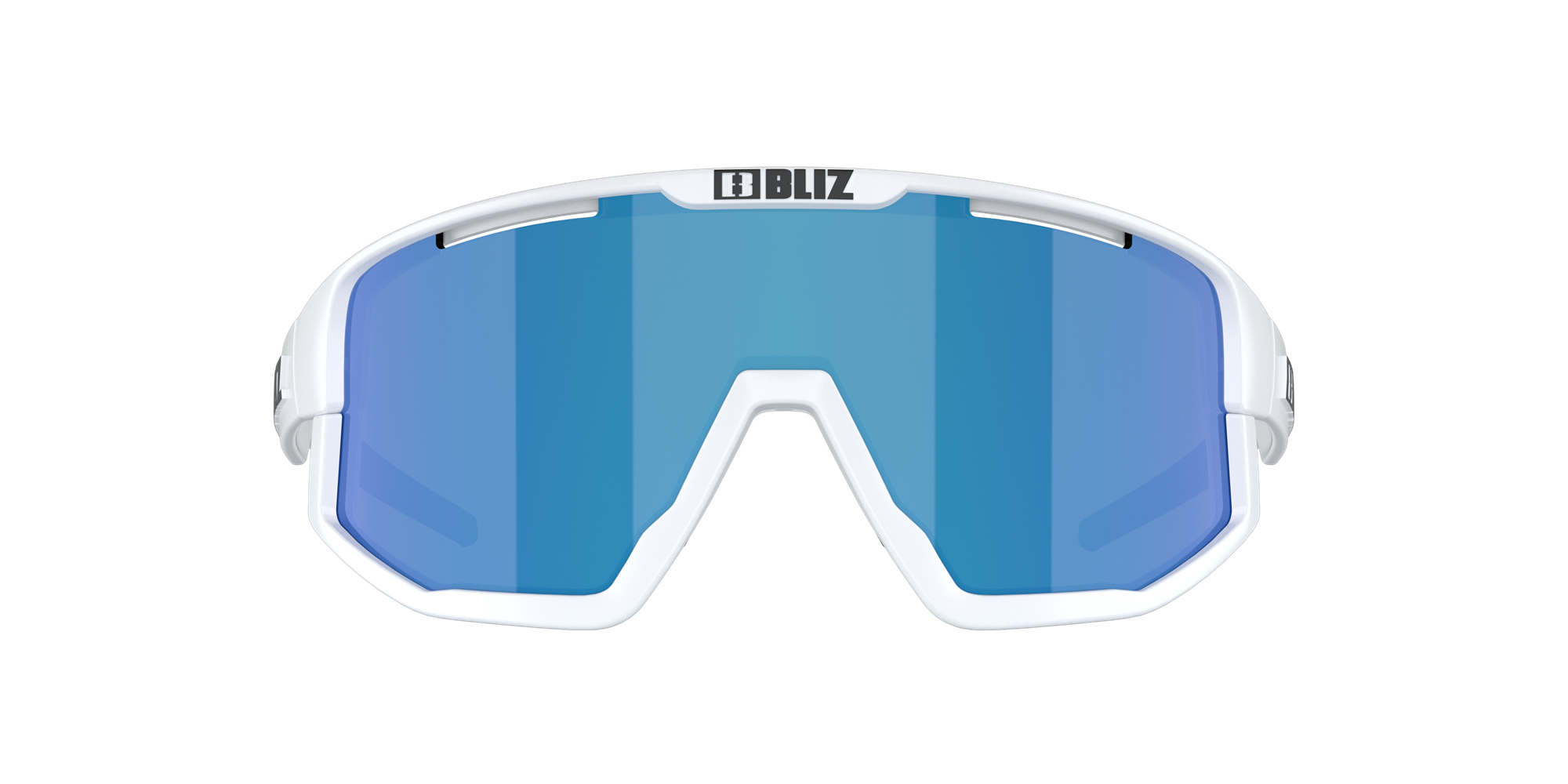 Bliz Vision Sunglasses White / Smoke Blue | ZUTK64780